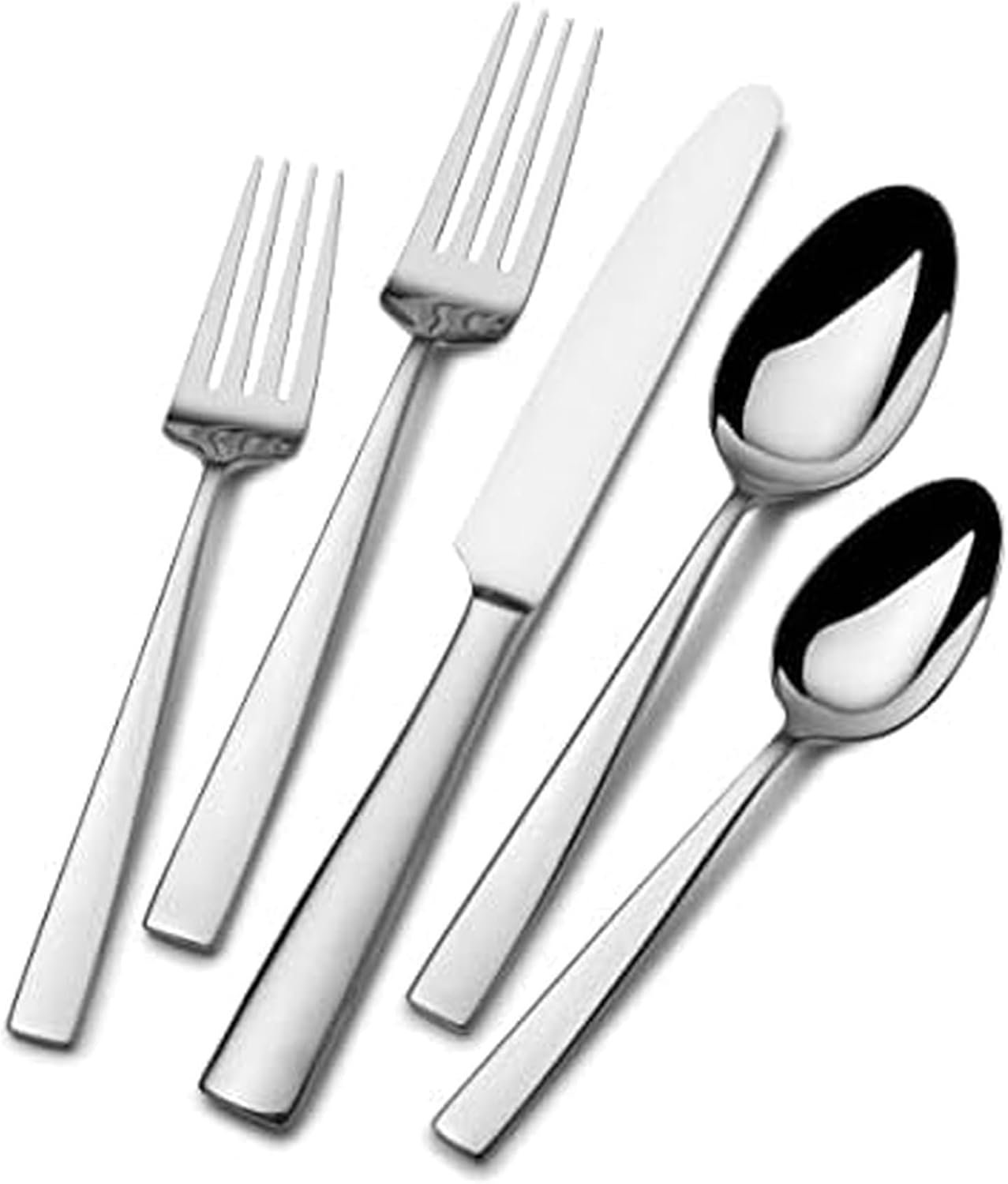 Mikasa Everett 101-Piece Flatware Set 18/10 Stainless Steel