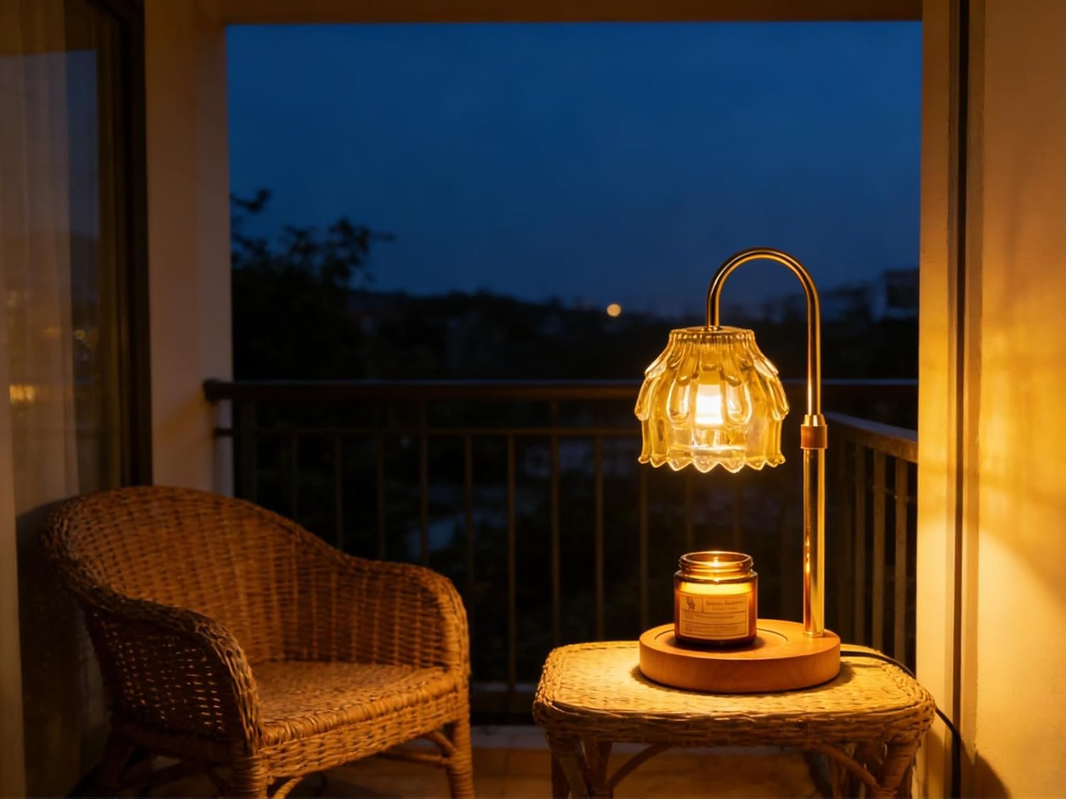 Candle Warmer Lamp with Timer Home Fall Decor Christmas Birthday Gifts