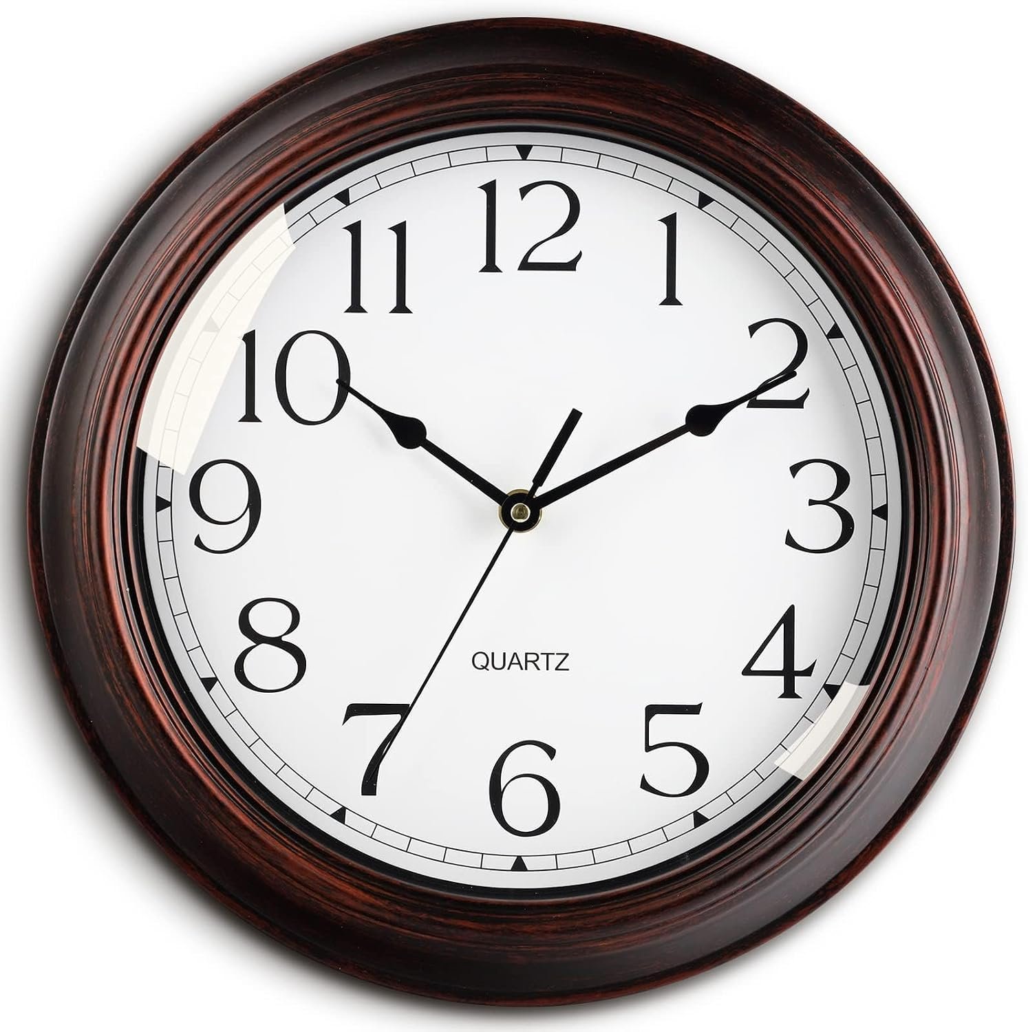 KECYET Wall Clocks Battery Operated Silent Small Vintage for Kitchen