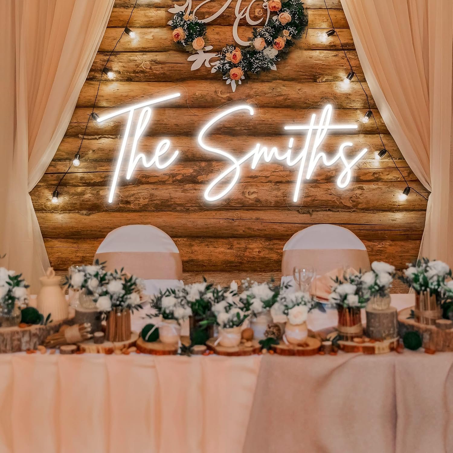 Custom Neon Signs,Personalized Large LED Light Signs for Wall Decor