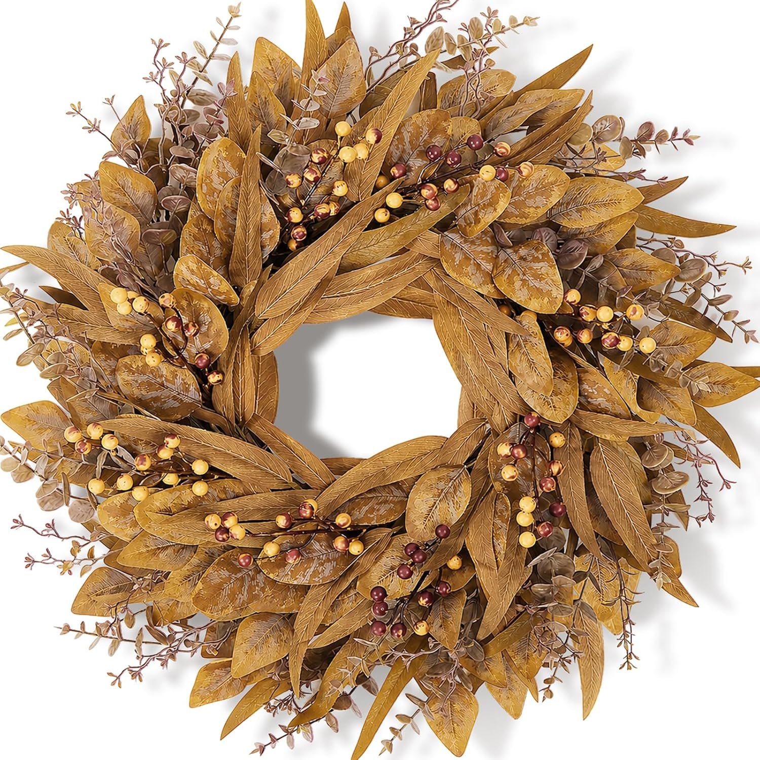 Fall Decorations for Home, Fall Autumn Eucalyptus Wreaths for Front Door