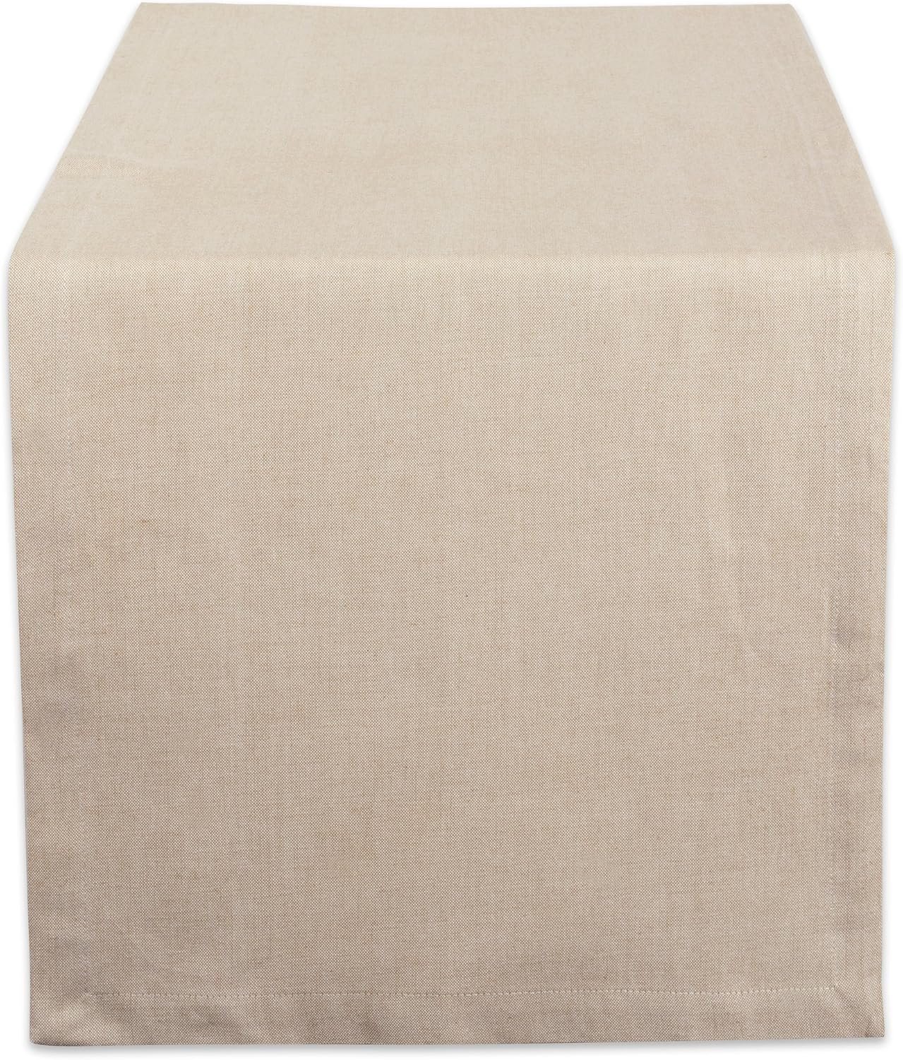 DII Chambray Kitchen Tabletop, Natural, 14×72 Table Runner