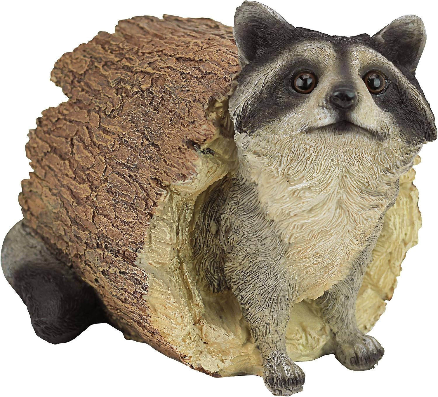 Design Toscano Bandit the Raccoon Indoor/Outdoor Garden Animal Statue, 10
